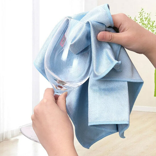 chiffon microfibre soie bleue