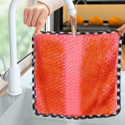 chiffon nettoyage desincruste sous eau