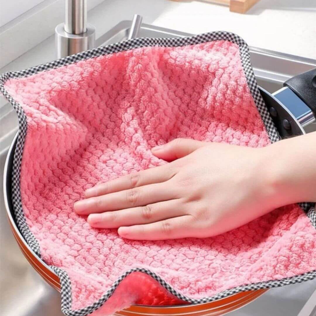 chiffon rose poele sechage poele