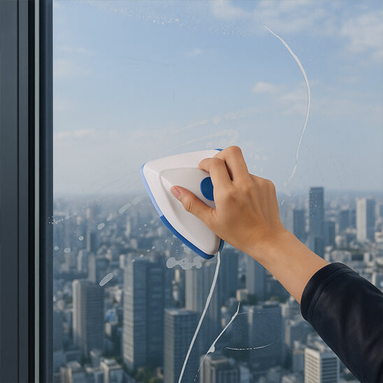 corde securite lave vitre magnetique ergonomique