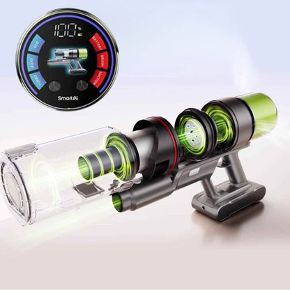 ecran intelligent aspirateur a main moteur puissant