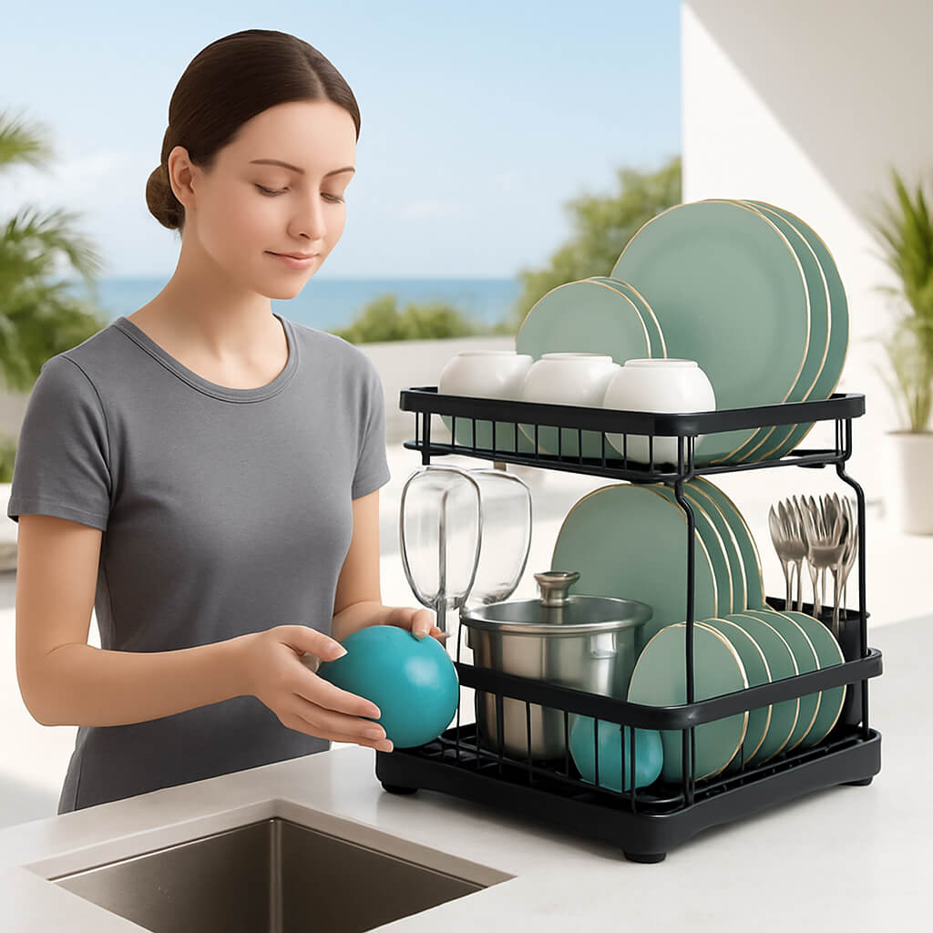 egouttoir a vaisselle cuisine exterieur