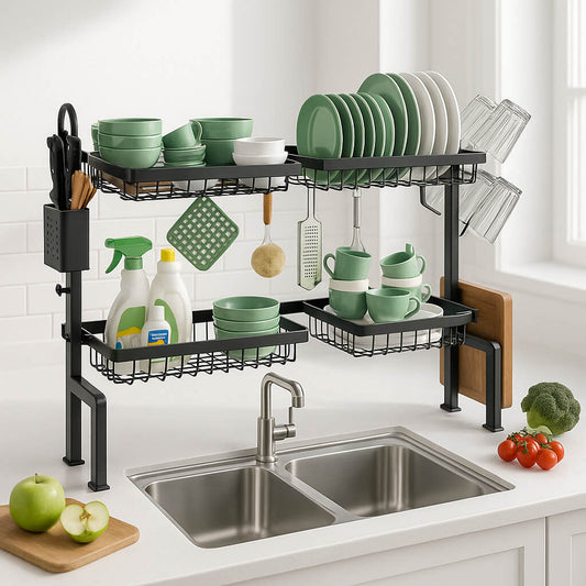 egouttoir a vaisselle tres spacieux rangement cuisine