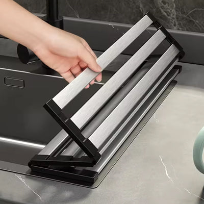 egouttoir vaisselle inox retractable intelligent