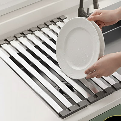 Egouttoir vaisselle inox | Design Compact™