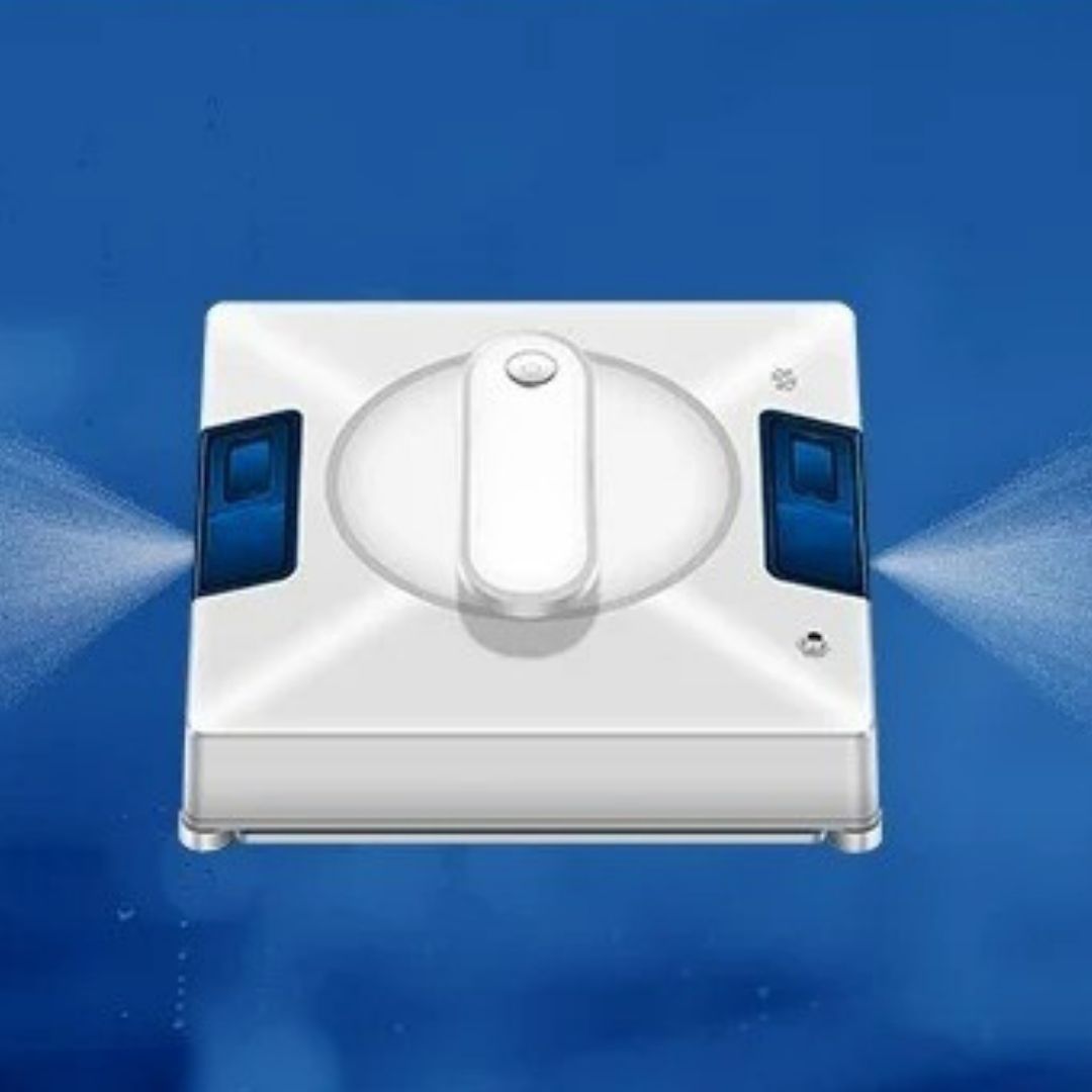 ejection eau puissante robot lave vitres double sortie