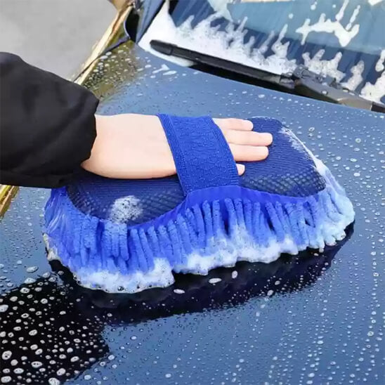 eponge bleu carrosserie intact sans rayure