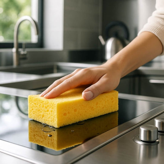 eponge femme cuisine propre sans rayure