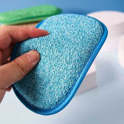 eponge lavable bleu tissu durable