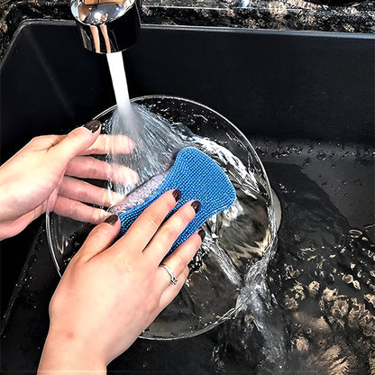 eponge lavable bleu