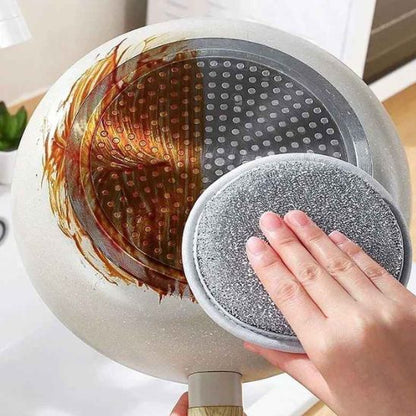 eponge lavable matiere acier fil