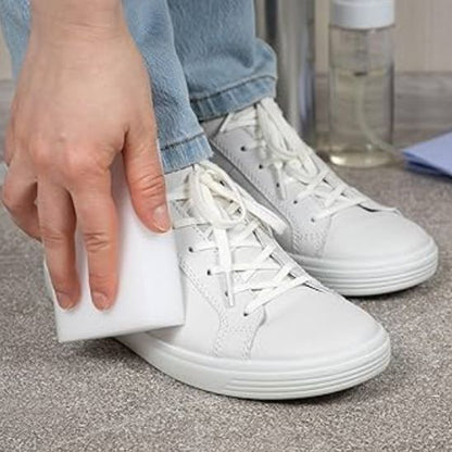 eponge magique nettoyage chaussure blanche