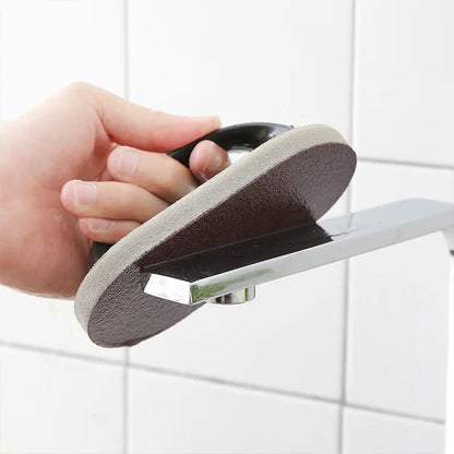 eponge magique nettoyage robinet aluminium