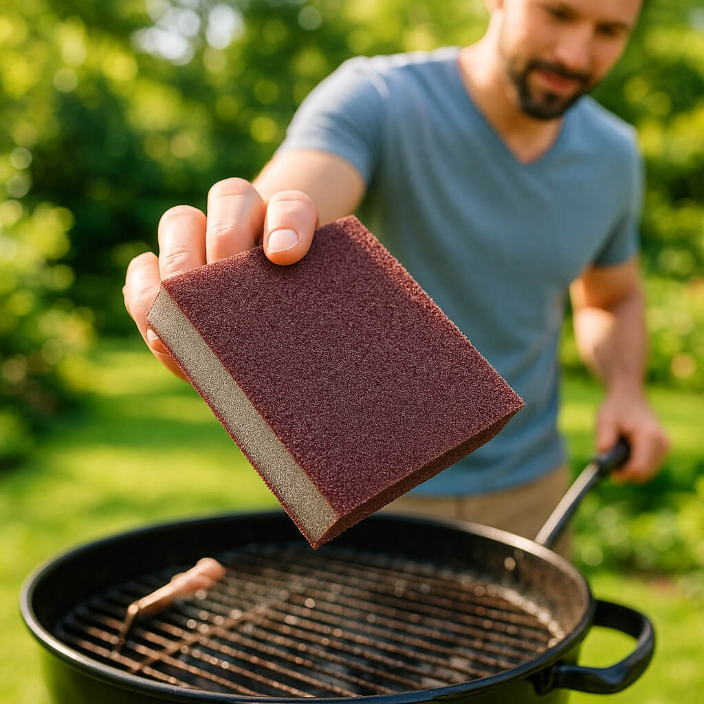 eponge magique sur mesure decape tout barbecue