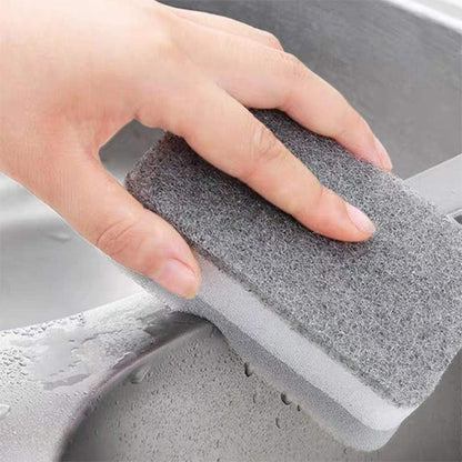 eponge menage evier aluminium zero trace