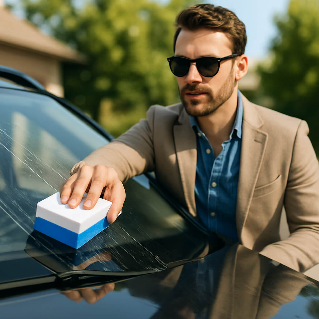 eponge voiture taille small