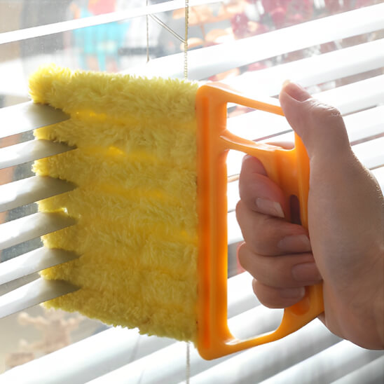 lame store brosse de nettoyage jaune