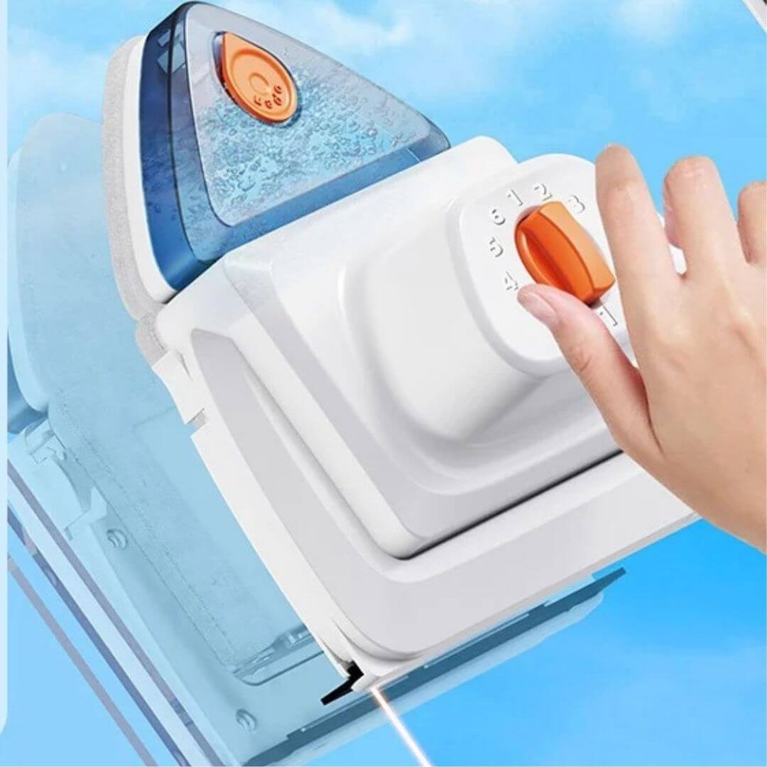 lave vitre magnetique glisse facilement