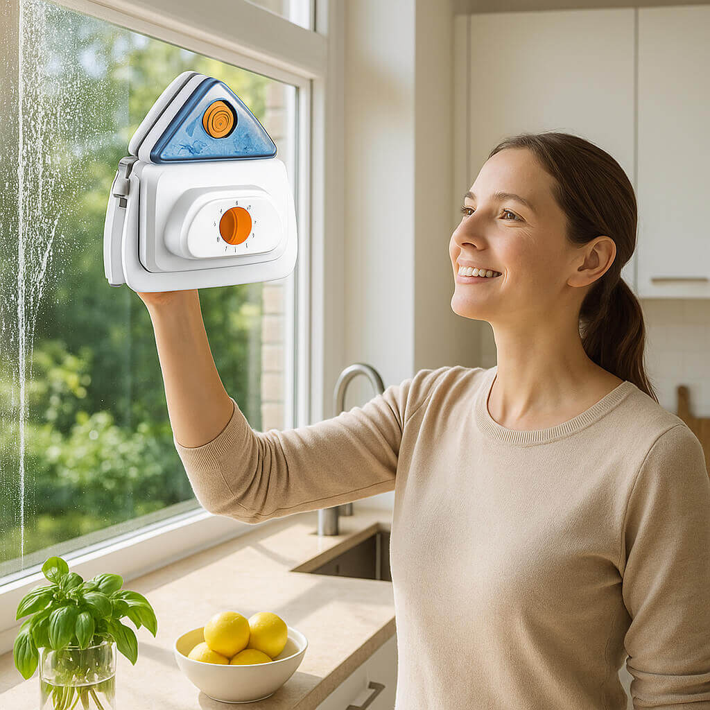 lave vitre magnetique puissant toutes epaisseur fenetres