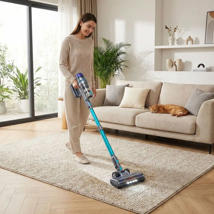 lumiere intelligent poussiere aspirateur a main tapis beige