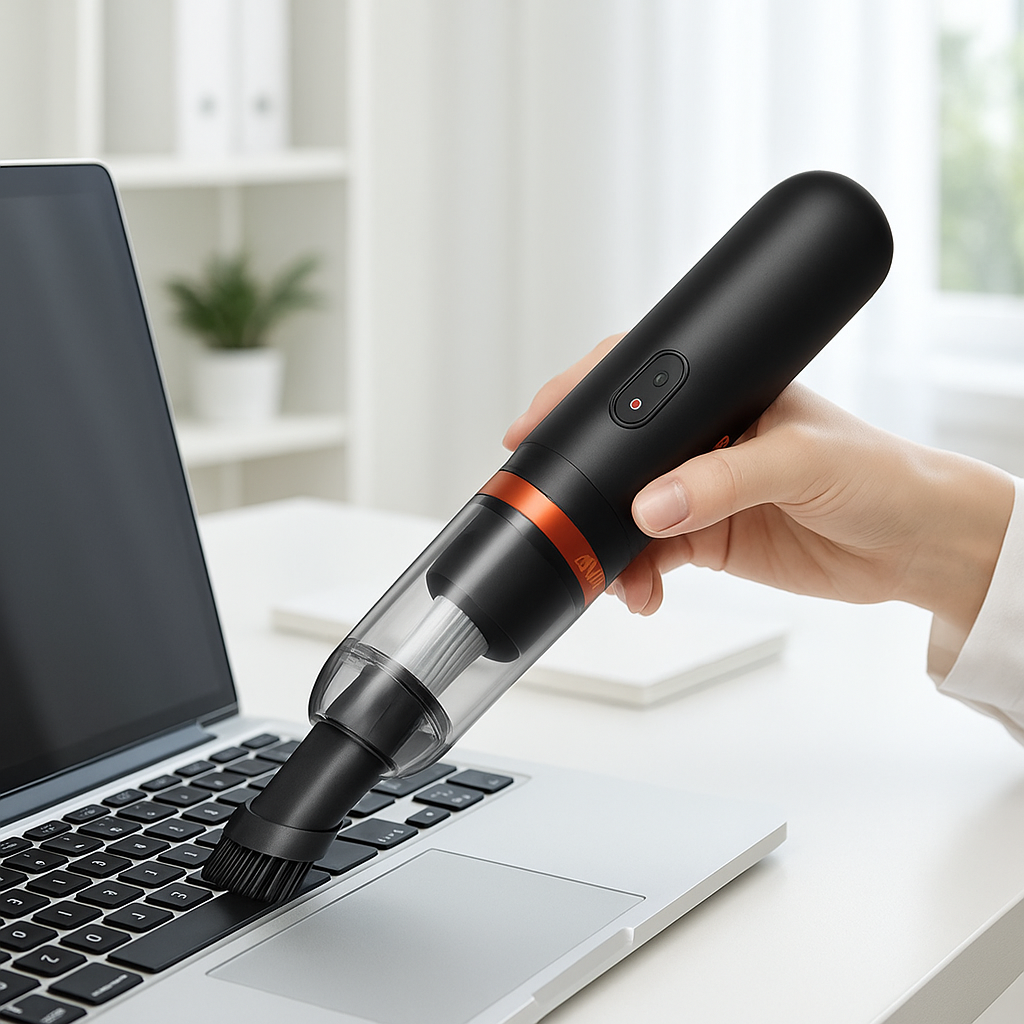 mini aspirateur poussiere ordinateur clavier portable