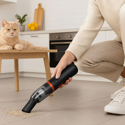 mini aspirateur ramassage litiere chat cuisine