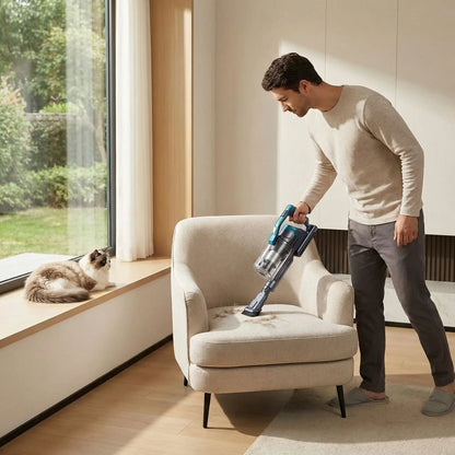 nettoyage fauteuil aspirateur a main animaux poils puissance