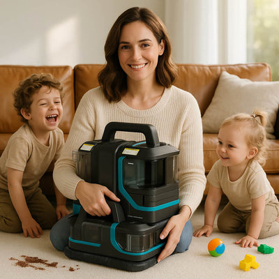 nettoyeur canape maman heureuse tache tapis intense