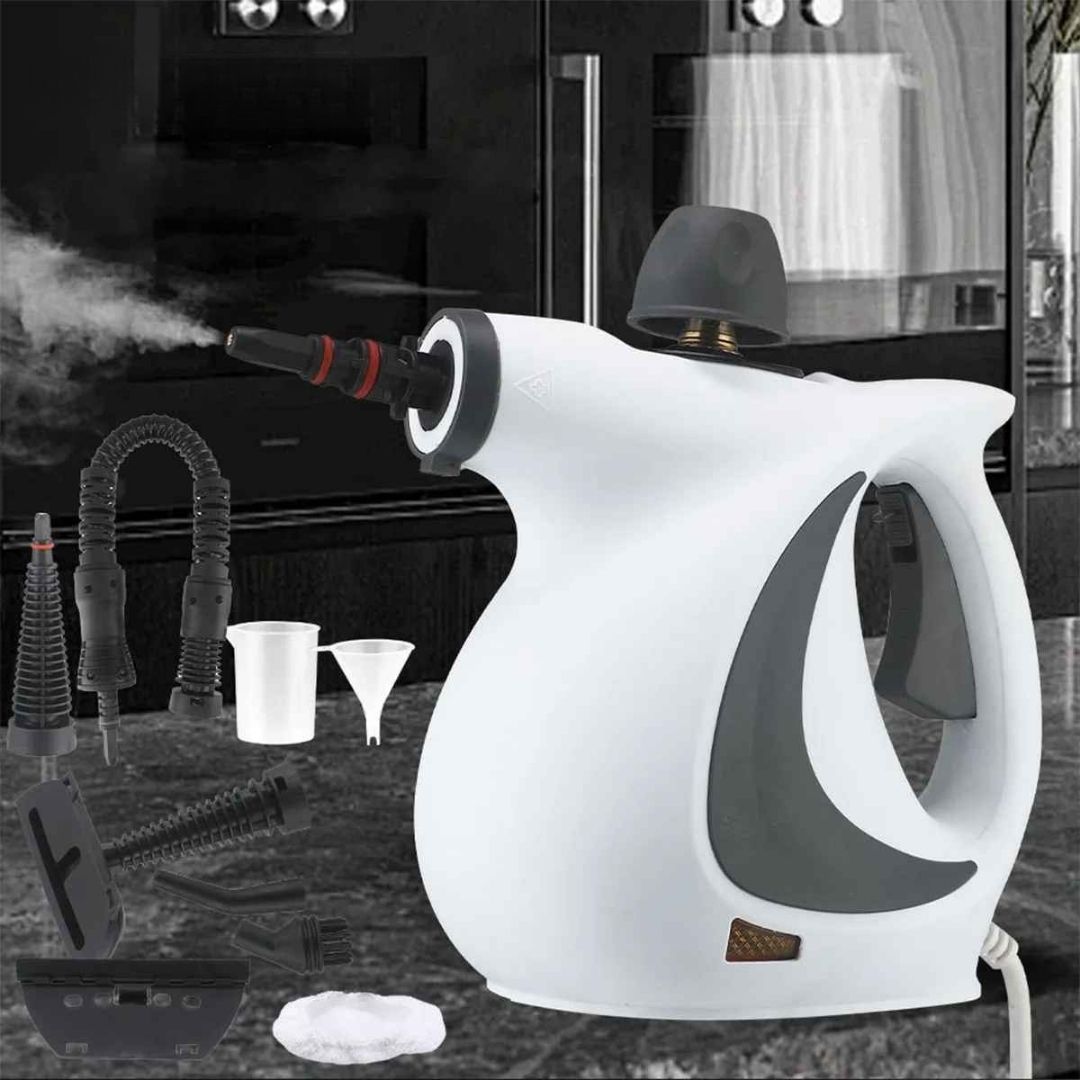 nettoyeur vapeur a main blanc noir