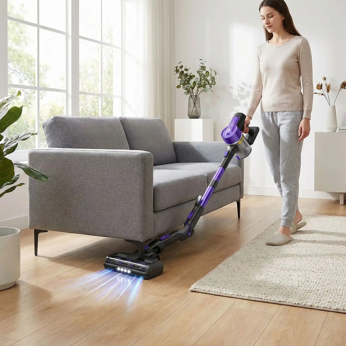pliant fonction auto aspirateur a main
