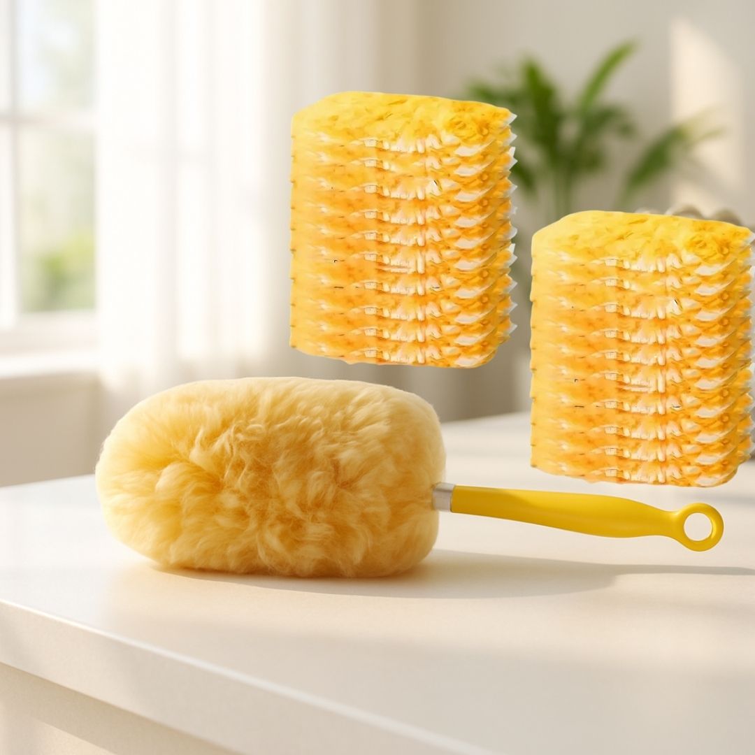 plumeau pour poussiere lot vingt microfibre