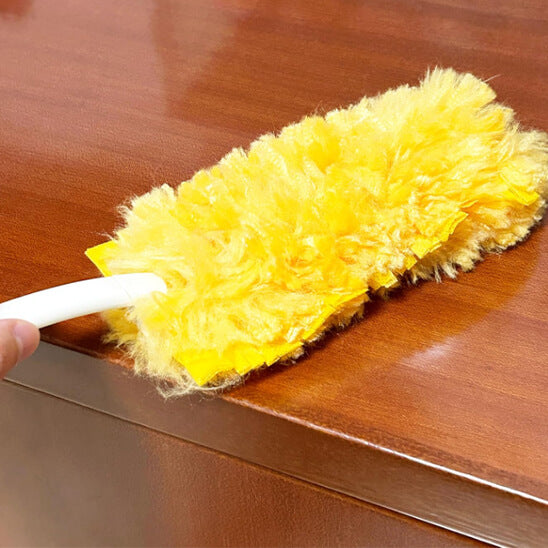 plumeau pour poussiere nettoyage meuble bois