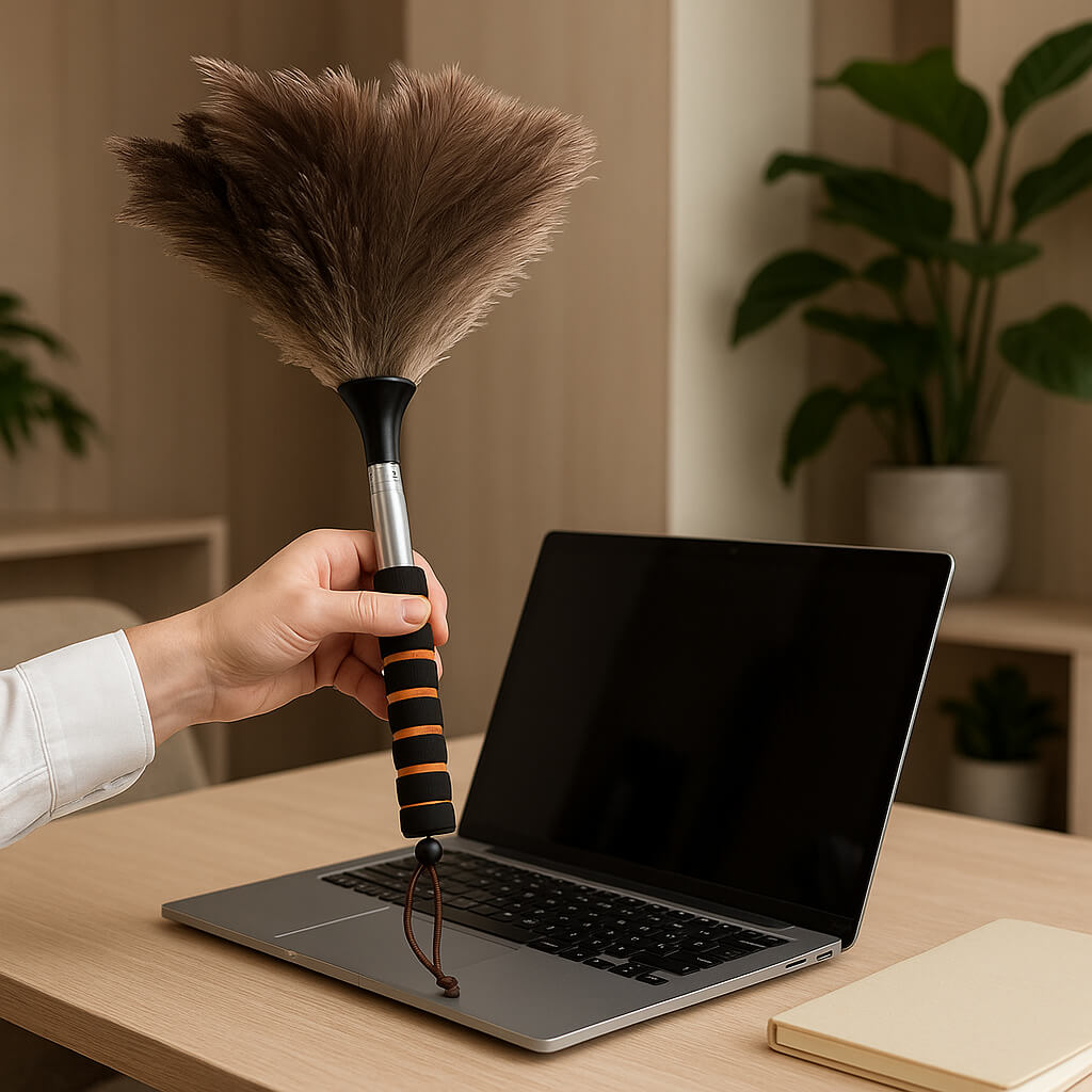 plumeau pour poussiere nettoyage ordinateur portable poussiere