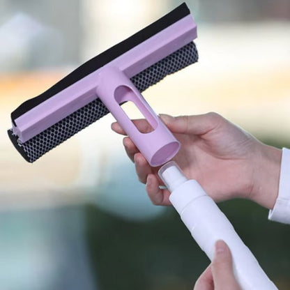 raclette pour vitre reservoir integre spray