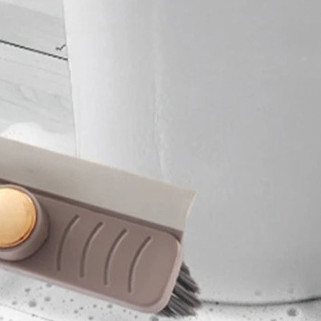 raclette vitre brosse en v marron contour ceramique
