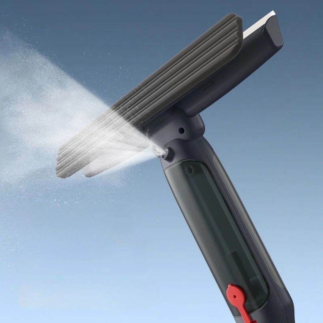 raclette vitre pulverisation produit reservoir spray
