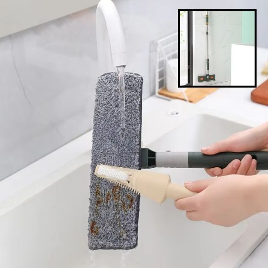 raclette vitre reutilisable microfibre entretien rincage