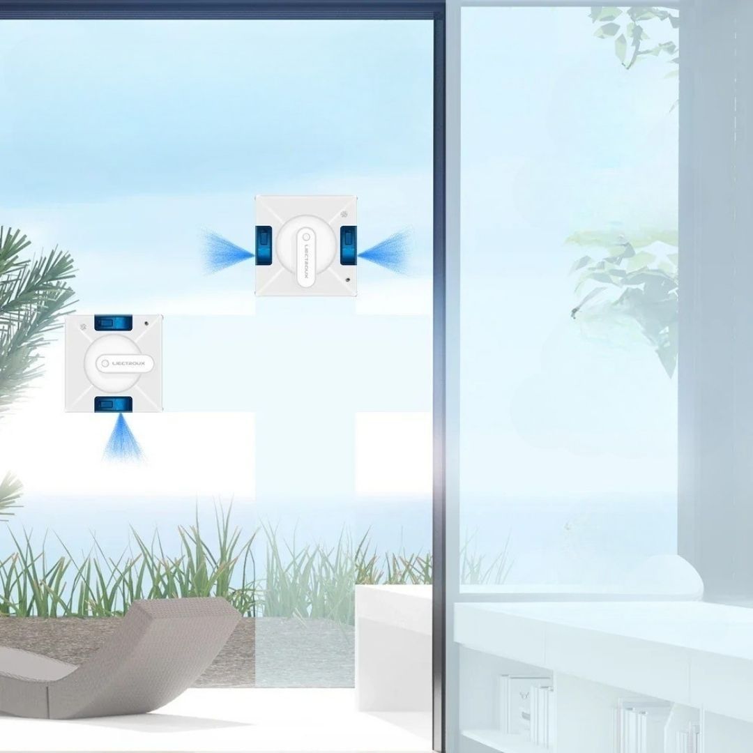 robot lave vitres intelligence entre mains haut bas cote
