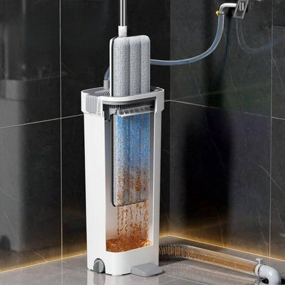 seau compact rangement intelligent balai en microfibres