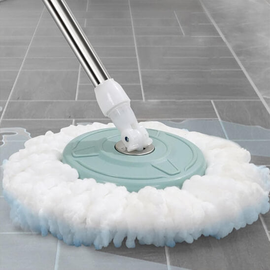 serpillere lavage carrelage gris cuisine