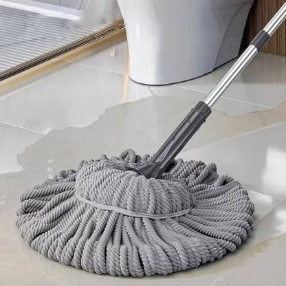 serpillere nettoyage carrelage blanc wc