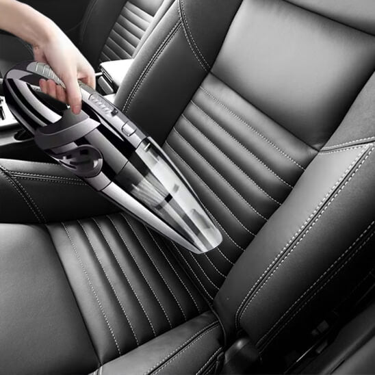 siege cuire aspirateur a main voiture