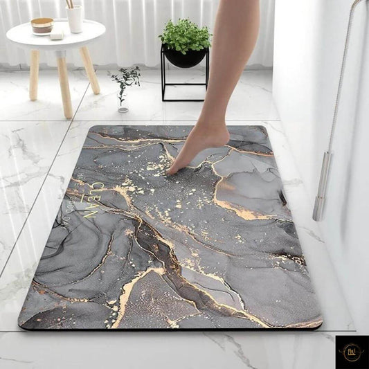 tapis de bain diatomite - Marble style™ - menagevie.com