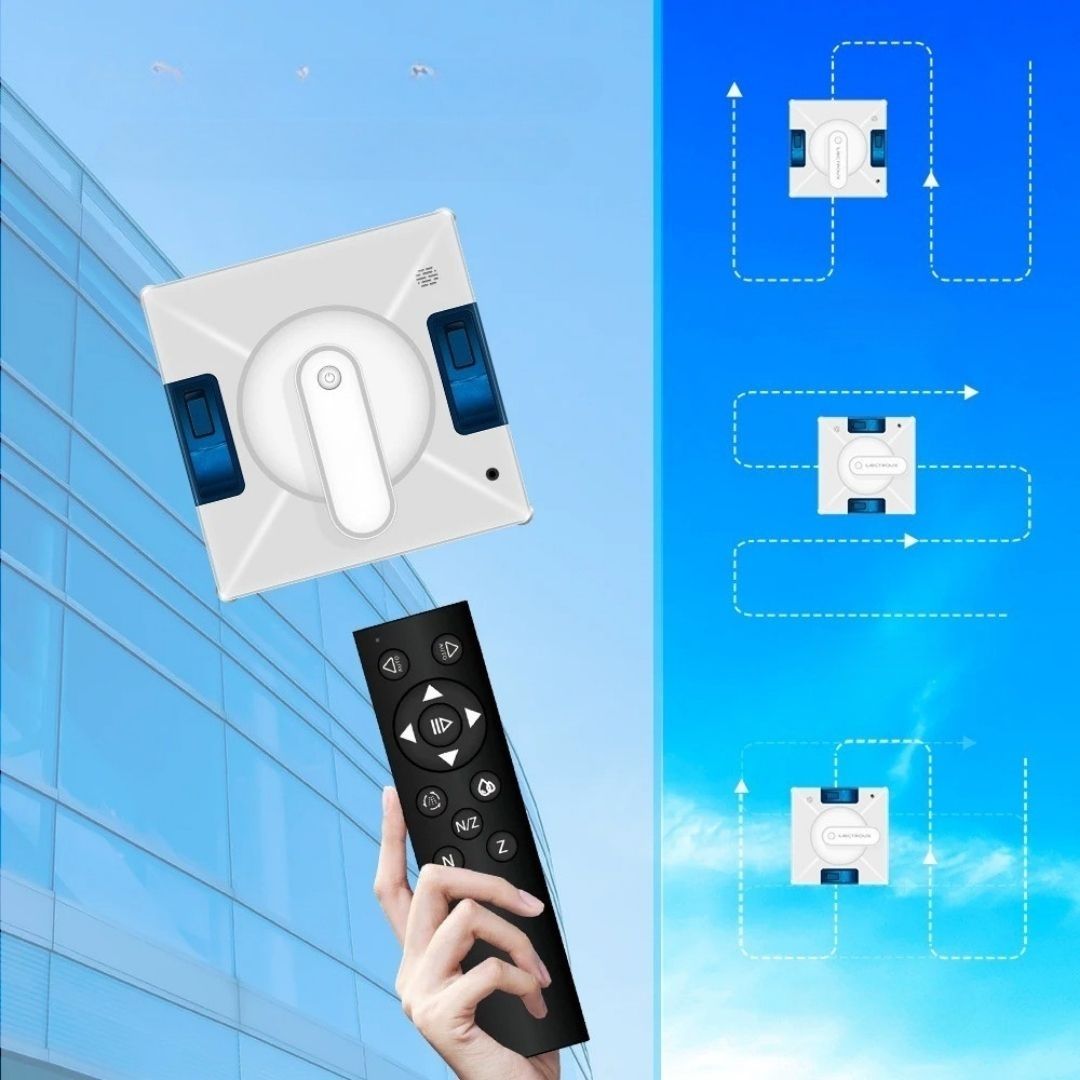 telecommande intelligente robot lave vitres circuit calcule