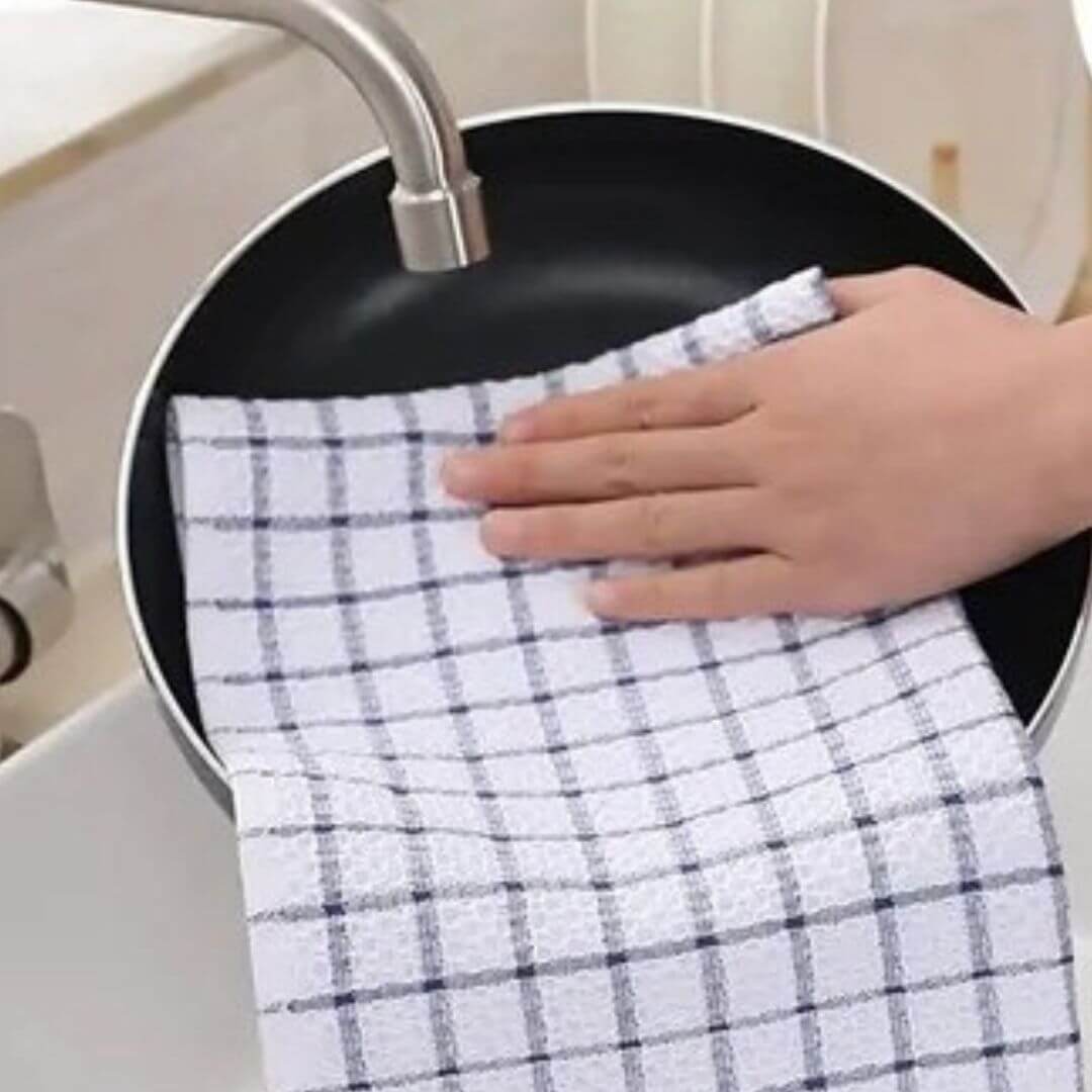 torchon sechage poele essuyage